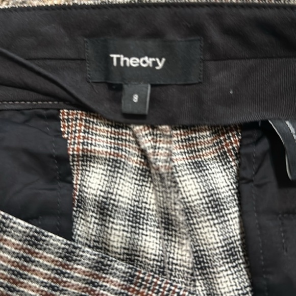 Theory Kick Wool-Blend Pants size 8 - Picture 7 of 12
